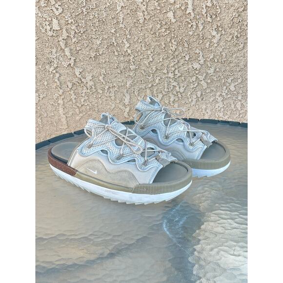 Nike Offline 2.0 Rattan White Khaki Light Bone Men's Size 7.5 - Picture 1 of 8